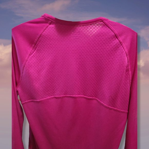 C9 by Champion Duo-Dry long-sleeve magenta pullover, size XS - Picture 3 of 6